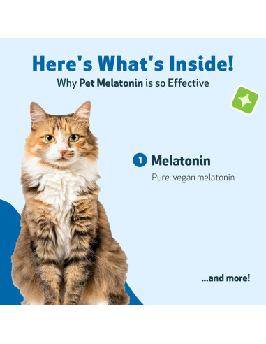 Suplemento de Melatonina para Gatos Pet Wellbeing 59 ml