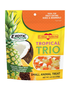 Trío Tropical Exotic Nutrition - Frutas Secas para Mascotas 127g 2