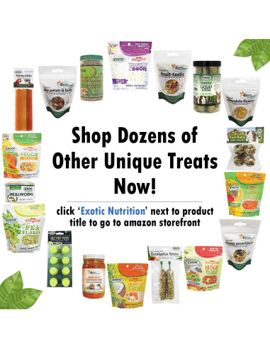 Trío Tropical Exotic Nutrition - Frutas Secas para Mascotas 127g