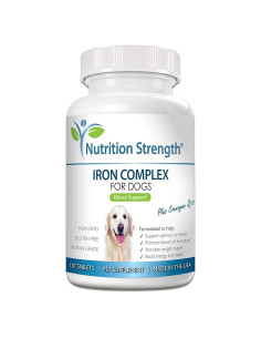 Suplemento de Hierro para Perros Nutrition Strength 120 Tabletas