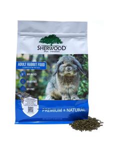 Alimento para Conejos Adultos Sherwood 4.54 kg - Sin Granos y Soja