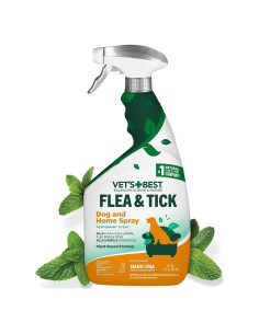 Spray Natural para Pulgas y Garrapatas Vet's Best 946 ml