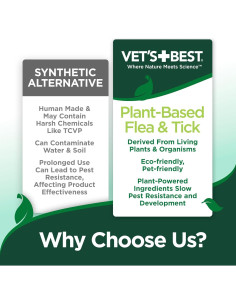 Spray Natural para Pulgas y Garrapatas Vet's Best 946 ml 2