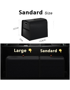 Organizador de Maletero GMQ de Cuero Plegable para SUV y Camión 2