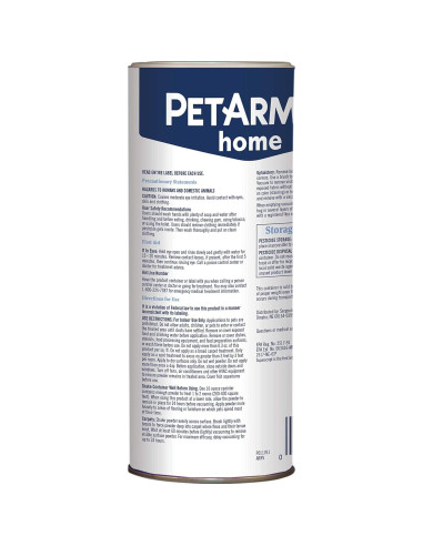 Polvo para Alfombras PetArmor 454g - Control de Pulgas y Garrapatas