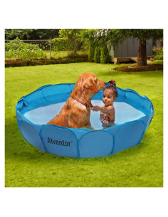 Piscina para Perros Alvantor 106.68 cm x 30.48 cm Plegable