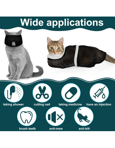 Kit de Aseo para Mascotas 9 en 1 Kritkin - Bolsa de Baño y Herramientas