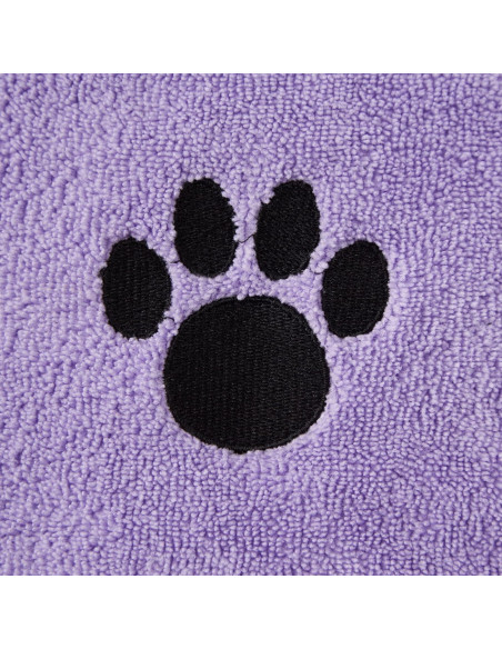 Bata para Mascotas Bone Dry Grande Microfibra Lavanda