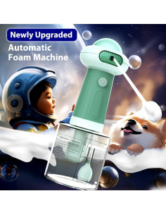 Dispensador Automático de Jabón para Perros NRYDEPET Verde 2