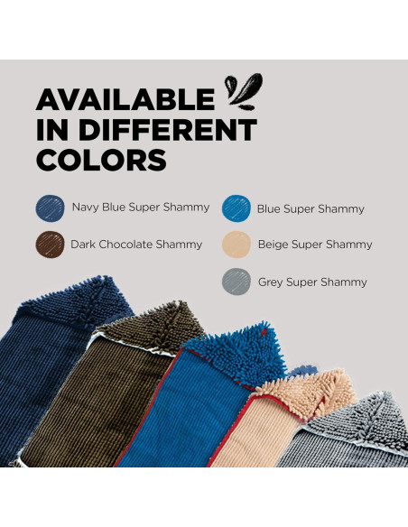 Toalla Super Shammy Soggy Doggy para Perros Gris 78.74x35.56 cm