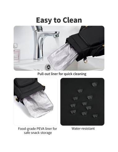 Bolsa de golosinas para perros OFY con correa desmontable 1.18L