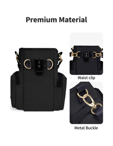 Bolsa de golosinas para perros OFY con correa desmontable 1.18L