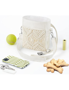 Bolsa de Golosinas para Perros Mkono - Manos Libres, Ajustable 2