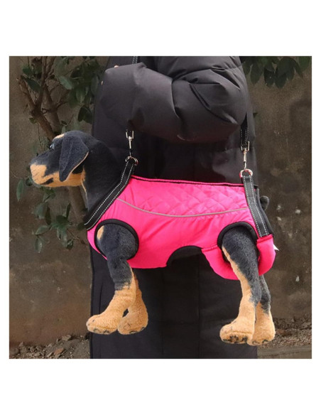 Arnés de Elevación para Perros LAROTSUBA Rojo Grande