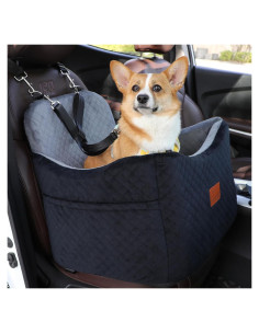 Asiento Elevador para Perros VERGODPRO - Negro y Gris, 50x45x50 cm