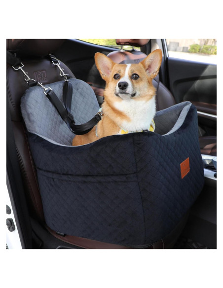 Asiento Elevador para Perros VERGODPRO - Negro y Gris, 50x45x50 cm