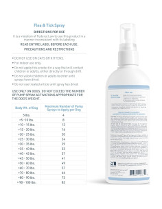 Spray para Pulgas y Garrapatas Veterinary Formula 226 g - Efectivo y Seguro 2