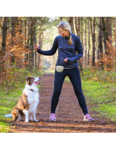 Bolsa de golosinas para perros Navaris - Set de 2 con clip 2