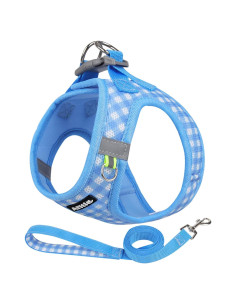 Arnés y Correa para Perros AIITLE Easy Walk Azul L