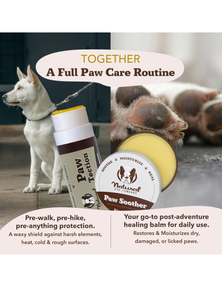 Bálsamo Soothing Natural Dog Company 4.25 g para Patas Secas