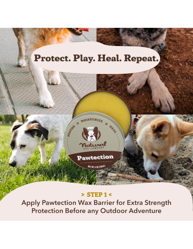 Bálsamo Soothing Natural Dog Company 4.25 g para Patas Secas