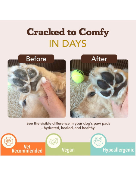 Bálsamo Soothing Natural Dog Company 4.25 g para Patas Secas