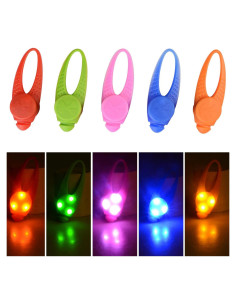 Luz LED de Collar para Perro FYLARFLY-TECH DC-131S 5 Piezas