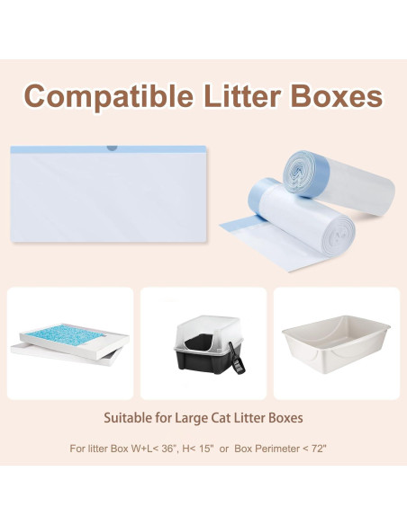 Paquete de 24 forros para caja de arena KropBom 94x41 cm