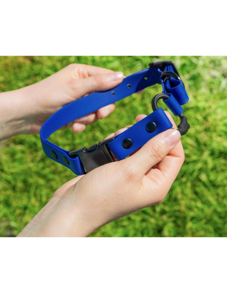 Collar Bungee para e-Collar Pawsitive Pet 1.9 cm Azul Claro