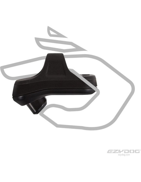 Clicker de Entrenamiento EzyDog Command Ergonómico Negro