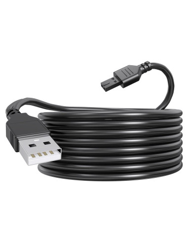 Cable de Cargador USB VHBW para Cerca Inalámbrica PetSafe 1.5m