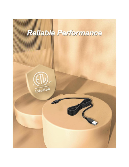 Cable de Cargador USB VHBW para Cerca Inalámbrica PetSafe 1.5m