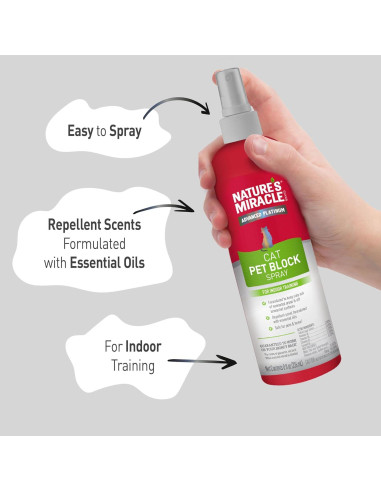 Repelente en Spray para Gatos Nature's Miracle 226ml