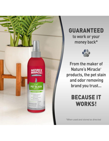 Repelente en Spray para Gatos Nature's Miracle 226ml