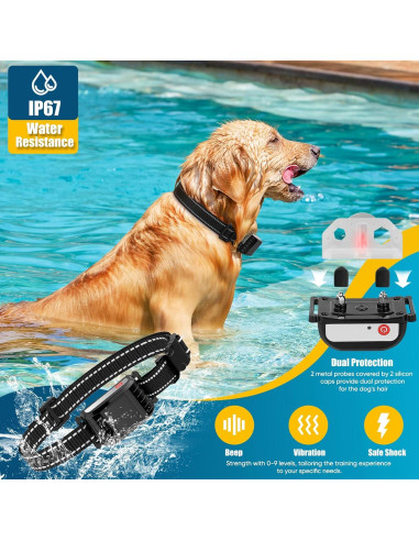 Cerca Inalámbrica para Perros NBSUN con Collar de Entrenamiento