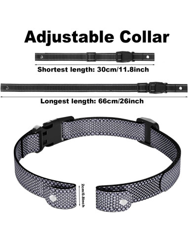 Correa de Repuesto Aikko para Collar de Choque Nylon Ajustable