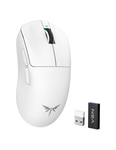 Ratón Gaming Inalámbrico VGN F1 MOBA 26000 DPI 55g Blanco