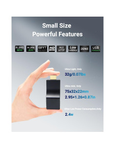 Codificador HDMI Portátil DDMALL HEV-2K 1080p 2.4W 2