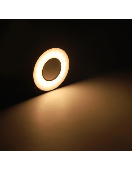 Luz de Selfie LED Magnética Yunseity, 3 Modos, Recargable