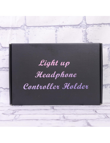 Soporte para Auriculares y Controlador YuanDian con Luz LED 3D