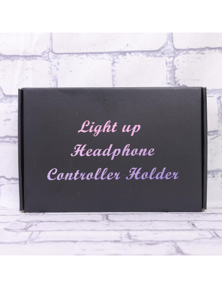 Soporte para Auriculares y Controlador YuanDian con Luz LED 3D