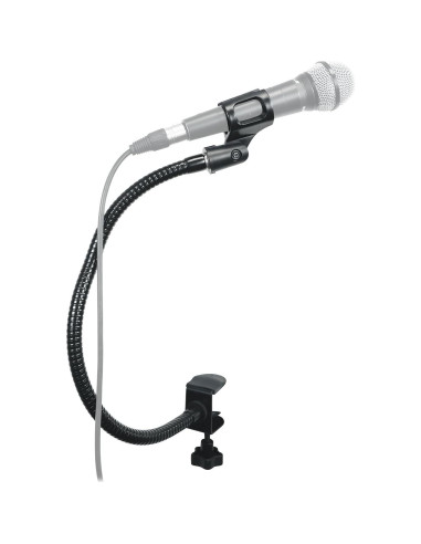 Soporte de Cuello de Ganso Rockville iStand G20 para Teléfono y Micrófono