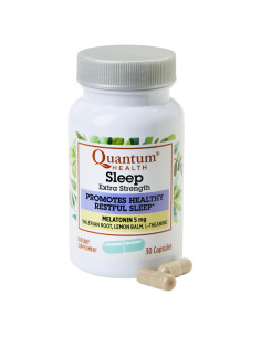 Suplemento de Sueño Quantum Health 5mg Melatonina 30 Cápsulas