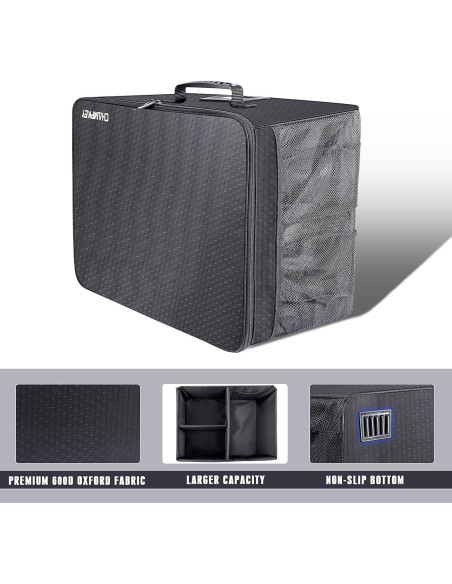 Organizador de Maletero de Golf Champkey Plegable Impermeable Negro