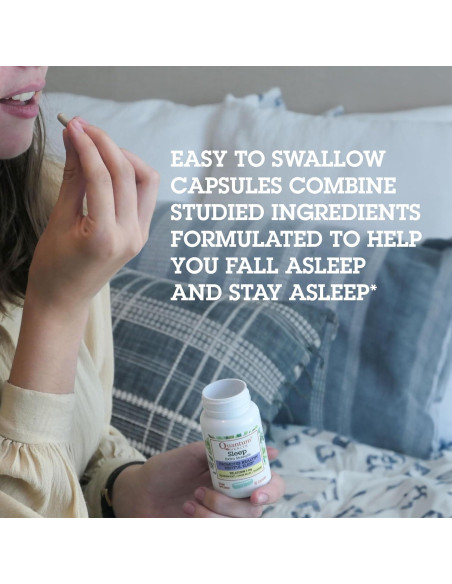 Suplemento de Sueño Quantum Health 5mg Melatonina 30 Cápsulas