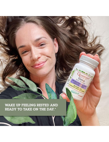Suplemento de Sueño Quantum Health 5mg Melatonina 30 Cápsulas