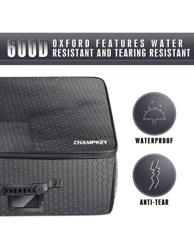 Organizador de Maletero de Golf Champkey Plegable Impermeable Negro