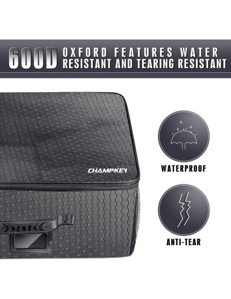Organizador de Maletero de Golf Champkey Plegable Impermeable Negro