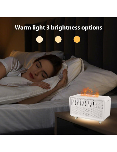 Máquina de Ruido Blanco 4 en 1 Sleep Solutions con Humidificador