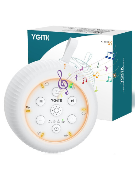 Máquina de Ruido Blanco Portátil YGiTK KTY018 con 30 Sonidos